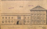 Snimak postojećeg stanja zgrade, izradio Kraljevski državni građevni ured, E Sorge, 1903